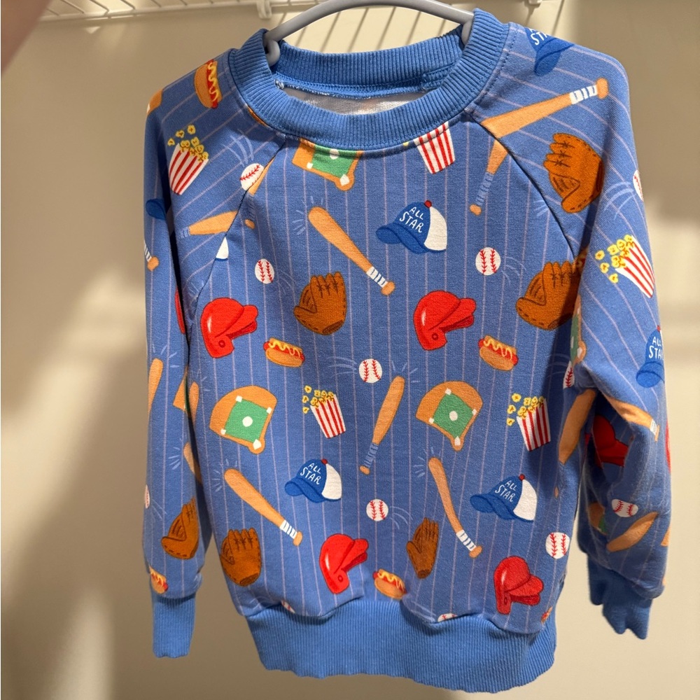 Little Sleepies All Star Sweatshirt 2T